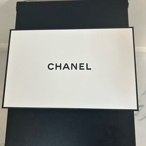 Chanel gift box with bow